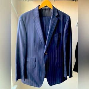 Men’s Ralph Lauren pinstriped suit 40R